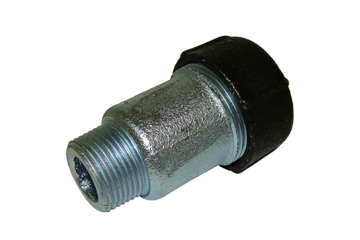 Соединение обжимное нар. оцинкованное GEBO